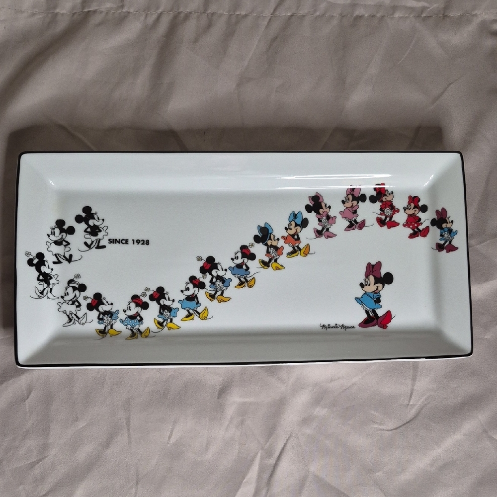 Disney Minnie Evolution Serving Tray  New